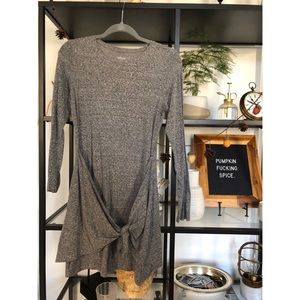 Grey sweater dress!